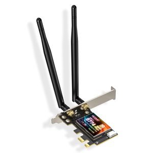 JOEGE wifi kartı EP-BE9715 Wifi7 8774Mbps yüksek hızlı PCIe WiFi 7 Intel yonga seti ile 5.4 kablosuz adaptör ağ kartı - Product Image 6