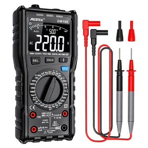 DM100 dijital multimetre yüksek hızlı akıllı çift çekirdekli t-rms ncv'deki sıcaklık multimetre anti-yanık sigorta Alarm multimetreler - Product Image 1