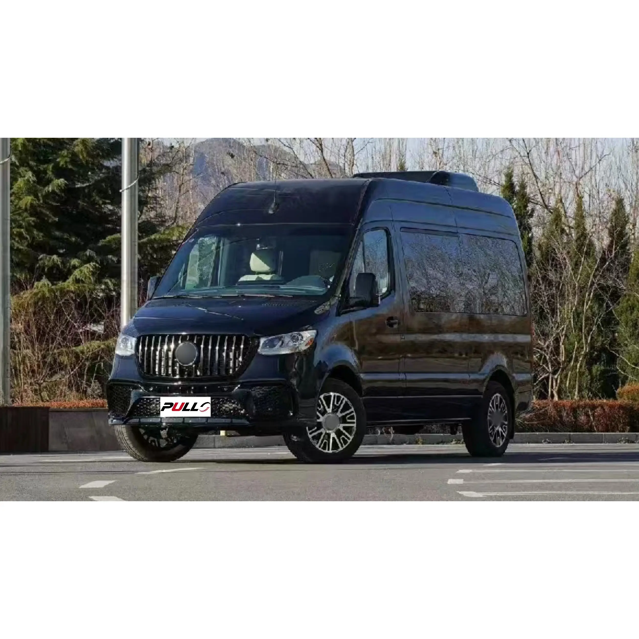 Auto-Onderdelen Voor Mercedes Benz Sprinter W906 W907 W910 2018-2020 Upgrade Naar Amg-Model Inclusief Voorbumper Met Grille