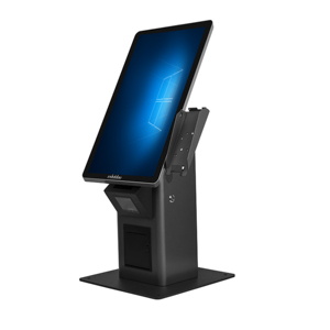 POS киоск 21,5 Дюймов сенсорный экран Windows/Android OS, термопринтер, 2D сканер, настольный или напольный для супермаркета - Product Image 2