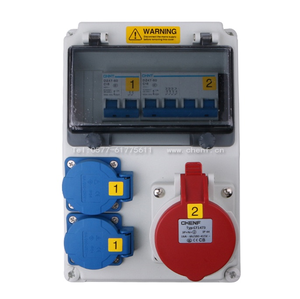 IP66 su geçirmez güç dağıtım panosu için avrupa taşınabilir bağlantı dağıtım kutusu eğim akım çıkış kutusu - Product Image 2