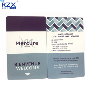 Tarjeta de bloqueo de puerta inteligente MIFARE Ultralight EV1 RFID PVC Room Hotel Key Card - Product Image 2