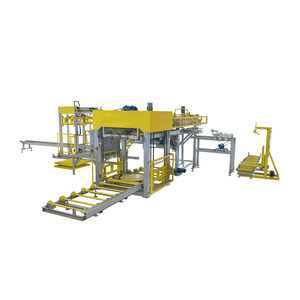 Máquina apiladora de embalaje de paletizador Cuber de ladrillo macizo de bloques de hormigón completamente automática para máquina de fabricación de bloques huecos - Product Image 1
