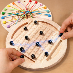 Corda risolvendo scacchi 2 in 1 battaglia sfida gioco da tavolo Puzzle per bambini logica pensiero concentrazione giocattoli di allenamento - Product Image 4