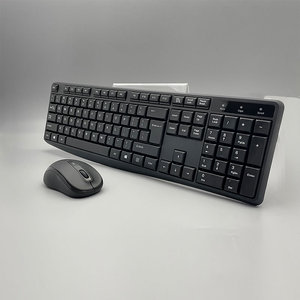 Venta caliente 2,4G inalámbrico 100% teclado ratón Combo producto de oficina con ratón 3D para Windows Android Macbook - Product Image 2