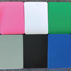 85.5x54x0.76毫米丝网印刷平橙色实心聚氯乙烯卡防水 - Product Image 5