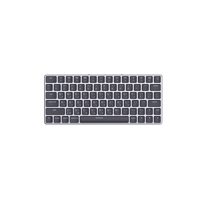 Tastiera meccanica Desktop a basso profilo Wireless a 78 tasti 2 modalità con interfaccia di tipo C illuminazione a colori Layout QWERTY in inglese - Product Image 6