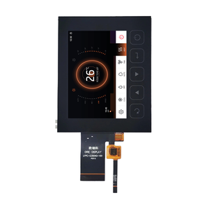 Botón táctil de 3,5 pulgadas personalizado Todo el ángulo de visión Pantalla táctil capacitiva Pantalla Lcm
