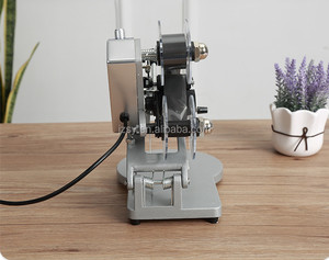 Großhandels preis Günstige manuelle Heiß prägung Datum Charge Verfalls codier maschine/Handpresse Direkt wärme typ Farbband druck geräte - Product Image 5