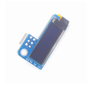 Modulo piolo 0.91 pollici I2C SSD1306 blu OLED Display lampone Pi OLED 128x32 per lampone Pi OLED - Product Image 1