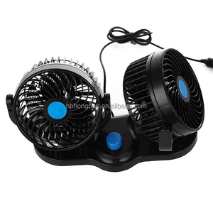 Double air Conditioning Auto 12v Mini <strong>Bus</strong> Car Cooling <strong>Fan</strong>
