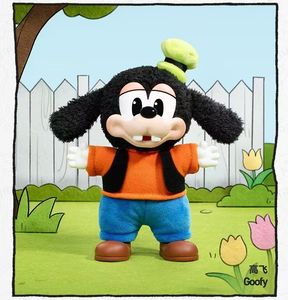 100% otantik 8 adet/takım POP Mart Mickey aile serisi gizem kutusu POPMART vinil yüz Plushy kör kutu aksiyon figürü oyuncak - Product Image 4