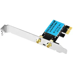 Pcieワイヤレスネットワークカード5GデュアルバンドPCI-Eワイヤレスネットワークカードコンピューター内蔵ワイヤレスwifiレシーバー1200M - Product Image 6