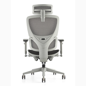 JNS 101 Foshan Factory Grey Frame Ergonomic Mesh Office Chair 150 kg Adjustable Headrest Mesh Office Chair - Product Image 2