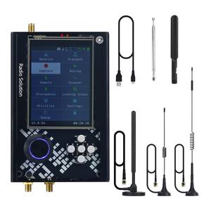 Hamgeek 1MHz-6GHz, hackrf R10 V2.0.x + พอร์ต H2M พร้อมเปลือกโลหะ + 5เสาอากาศ + สาย USB - Product Image 1