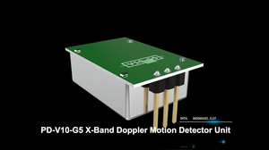 Modulo del rivelatore di movimento del sensore di velocità del Radar di masterbatch di Pdlux PD-V10-G5 10.525ghz per il sensore di rilevazione di intrusioni - Product Image 2