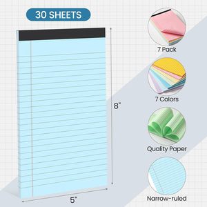 Bloc de notas personalizado, el Bloc de notas de línea se puede rasgar, papel de borrador de estudiante grueso personalizado, Bloc de notas de material simple - Product Image 3