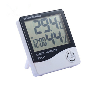 Temperature and <strong>Hygrometer</strong> Home LCD Display Thermometer <strong>Hygrometer</strong> with Alarm Clock <strong>Large</strong> Screen Indoor Electronic - Product Image 3