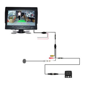 720p AI <strong>Backup</strong> Camera with Blind Spot Detection Pedestrian Voice Alarm Smart AI <strong>Sensor</strong> Truck Reverse Parking AHD Image <strong>Sensor</strong> - Product Image 5