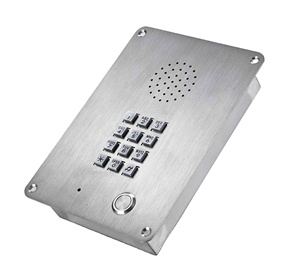 KNZD-06産業用アンチバンダルKNTECH SIP電話ステンレス鋼フラッシュインターホンシステムIPネットワークコード付き電話 - Product Image 3