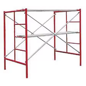 Andamio moderno de acero galvanizado movible de dos capas con escalera Marco de nuevo diseño para Taller de almacén y hotel - Product Image 2