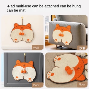 Sisal Milieuvriendelijke Kat Grijpkussen Verticale Muur-Sticked Krasbestendige Slijtvaste Anti-Kat Grijpen Sofa Bescherming Kat - Product Image 4