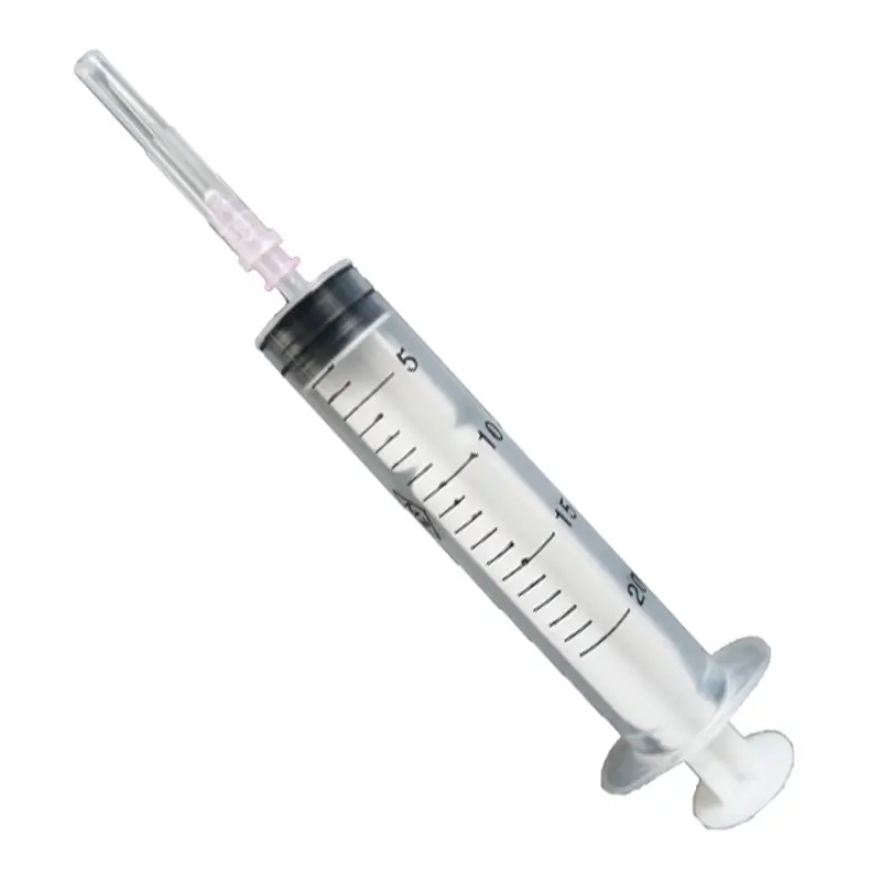 Jeringa de inyección de plástico desechable con cierre Luer estéril médica de todos los tamaños aprobada por la CE