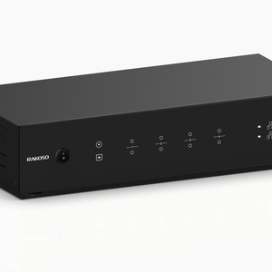 HA400 4 Zone Amplifier 4CH <strong>Digital</strong>/<strong>Analog</strong> <strong>Input</strong> Airplay Streaming RJ45 Local/Online Music 2U Rack Size