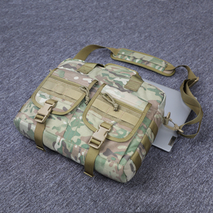 Açık taktik su geçirmez bilgisayar çantası Camo MOLLE eğitim hazır evrak Commuting iş kurye çantası - Product Image 5