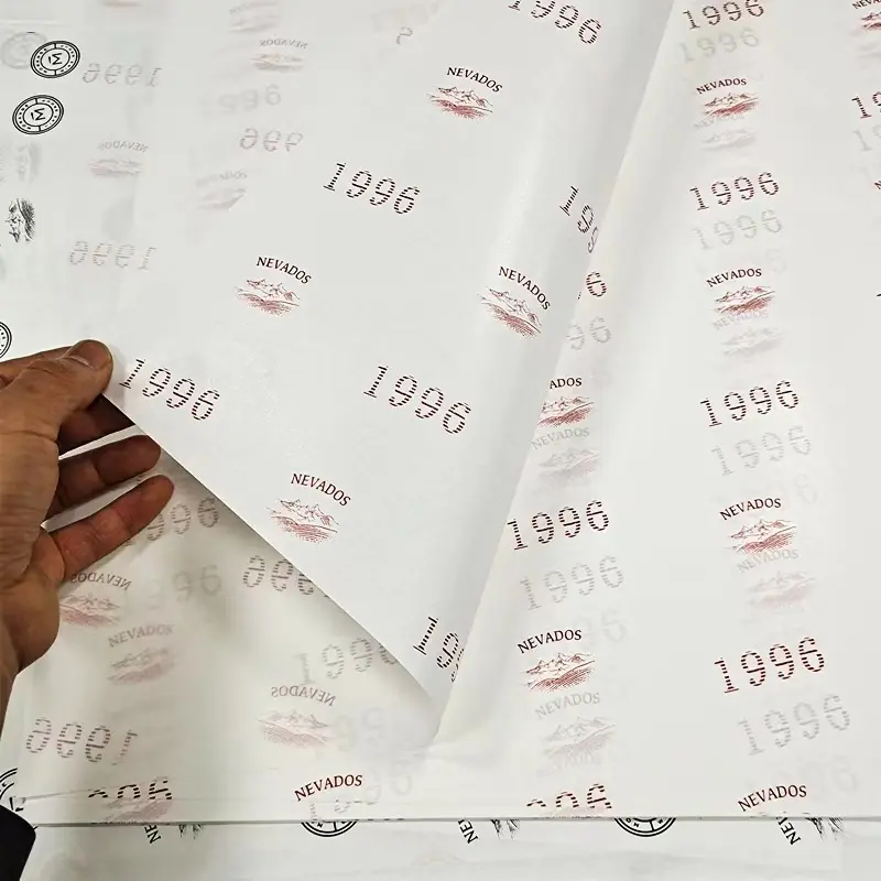 Papel de embalagem de papel de seda para caixas de presente de cosméticos de roupas impressas personalizadas de alta qualidade por atacado com logotipo