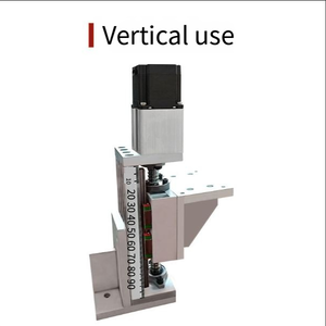 Placa de arrastre Guideway, Riel de alambre CNC de elevación de precisión pesada, mesa deslizante cruzada XY de dos ejes, módulo de tornillo de mesa lineal - Product Image 4