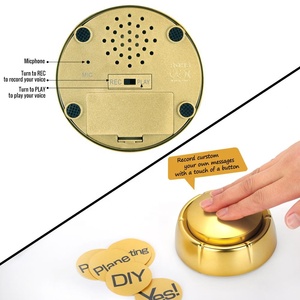 <strong>Customized</strong> <strong>Talking</strong> <strong>Button</strong> Answer Buzzers Pet Sound Push <strong>Button</strong> Factory High Quality Dog Communication Training Recordable <strong>button</strong> - Product Image 1