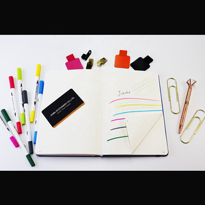 OEM Luxus Pastellfarbe Kaffee und Notizbuch Leder Traveller Größe Slim Sublimation Journal Tagebuch Agenda Notizbuch