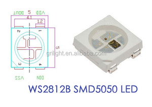 Striscia di Pixel Ws2812B all'ingrosso Ws2811 Ws2812 Rgbic indirizzabile Rgb Bar 12V Controller Tube Dream Color Module striscia Led