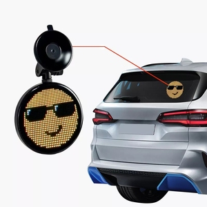 Kostenloses Beispiel APP Control Display mit 32x32 programmier barem LED-Bildschirm Mini Car LED Display für Auto Heckscheibe - Product Image 1