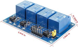 Sun fondatore laboratorio 4-canale 5V modulo relè per Arduinos R3 braccio 1280 PIC AVR STM32 moduli e kit elettronici compatibili
