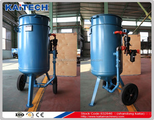 Manuel kumlama için 700/ 700L/1000L kum kumlama tankı Blastpot kumlama makinesi - Product Image 5