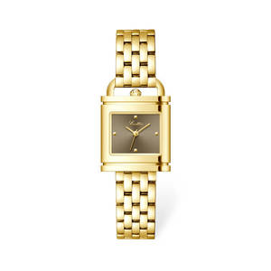 फैशन वर्ग लॉक घड़ी स्टेनलेस स्टील बैंड मिश्र धातु केस क्वार्ट्ज क्रॉस-सीमा पार विदेशी व्यापार - Product Image 6