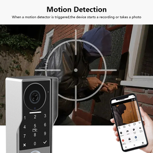 Anjielo 2025 último videoportero con 2 cables 1080P pantalla táctil impermeable para el sistema de intercomunicación de apartamento para el hogar Villa - Product Image 4