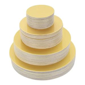 批发蛋糕底座金银蛋糕板圆形方形食品纸板 - Product Image 3
