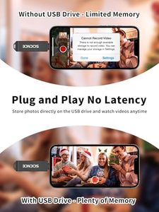 64GB USBフラッシュドライブDark Gray Memory Ph oto Stick for IP Androidコンピュータプラグプレイアプリケーションをカスタマイズ写真に必要 - Product Image 4