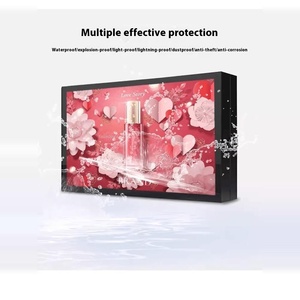 防水防水防水壁取り付け広告プレーヤーIP65マルチメディアタッチスクリーンLCD TVディスプレイSDK機能付き - Product Image 2