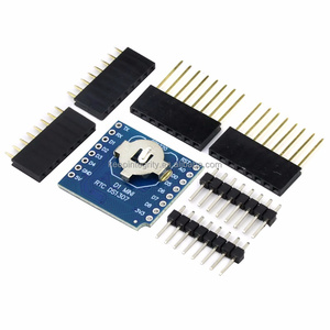 DS1307 modulo di orologio in tempo reale RTC circuito di temporizzazione interfaccia I2C adatto per D1 MINI scheda di sviluppo - Product Image 1