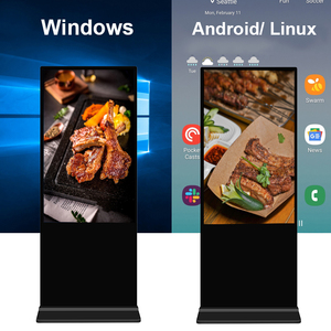 מסך מגע עומד חינם kiosk <span class=keywords><strong>lcd</strong></span> 43 55 אינץ פנימי בתוך אנכי tem אנכי tem אנכי מסך פרסום וידאו תצוגה שילוט דיגיטלי חדש
