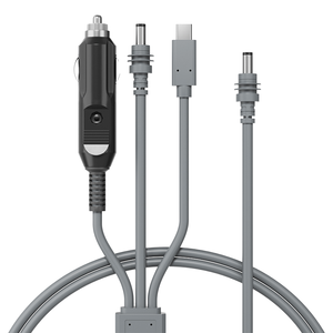 3-in-1 StarlinkミニDC電源ケーブル18AWG車のシガレットライターDC USB CからDC 5521ケーブル急速充電 - Product Image 1