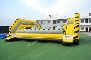 Interactive Game Inflatable Obstacle Course <strong>Leaps</strong> and <strong>Bounds</strong> Obstacle WipeOut Ball - Product Image 2