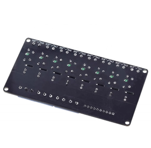 Modulo relè a stato solido a 8 canali alto e basso livello di attivazione 5V 12V 24V 250V per schede e moduli Driver del motore - Product Image 5