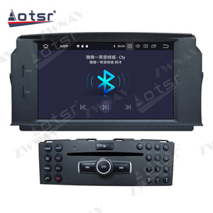 Android 11 PX6 64G araba radyo GPS navigasyon ünitesi için MERCEDES BENZ C sınıfı C180/C200/MERCEDES W204 kaydedici multimedya oynatıcı - Product Image 6