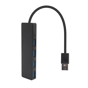 <strong>USB</strong> 3.0 4-Port Ultra-Slim SuperSpeed Data <strong>USB</strong> 3.0 Hub with 20cm Extended Cable Used for Computer <strong>USB</strong> Flash Drive - Product Image 5