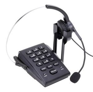 Opptel Telecommuincation Customer Service Center Noise Cancelling Telephone Headset for Telephone Operator - Product Image 4
